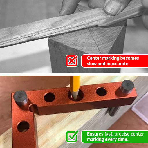 Mini Small Square Center Finder Tool