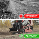 Mini Skid Steer Land Leveler & Grader Attachment