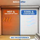 Roll Up Garage Door Insulation Kit