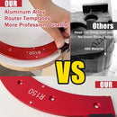 Router Radius Jig & Corner Routing Guide Set