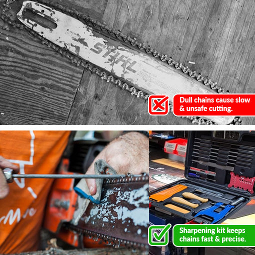 Chainsaw Chain Sharpening Kit