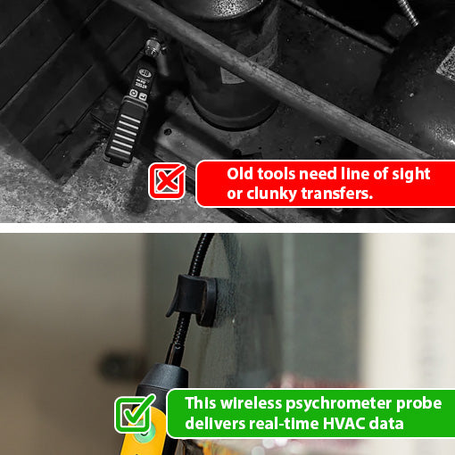 Wireless Psychrometer Probe