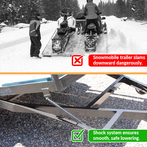 Trailer Tilt Lift Shock System