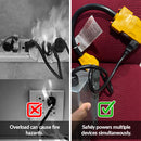 50 Amp to 20 Amp 110V RV Distribution Adapter