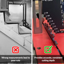 Universal 5-in-1 Step Depth Gauge for Woodworking