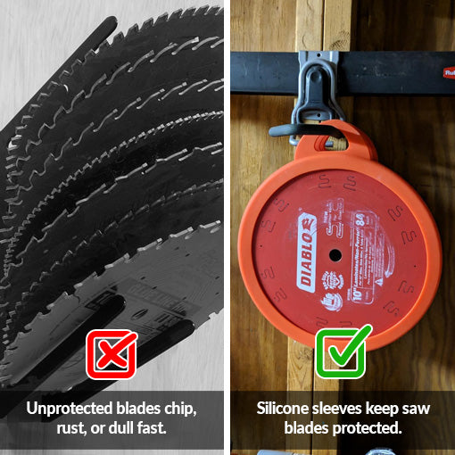 Silicone Saw Blade Storage Protector
