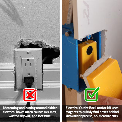 Electrical Outlet Box Locator Kit