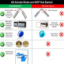 Aluminum Zinc Anode Rod Plus Removal/Installation Complete Kit