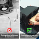 Router Table Insert Plate with Dust Collection Hood