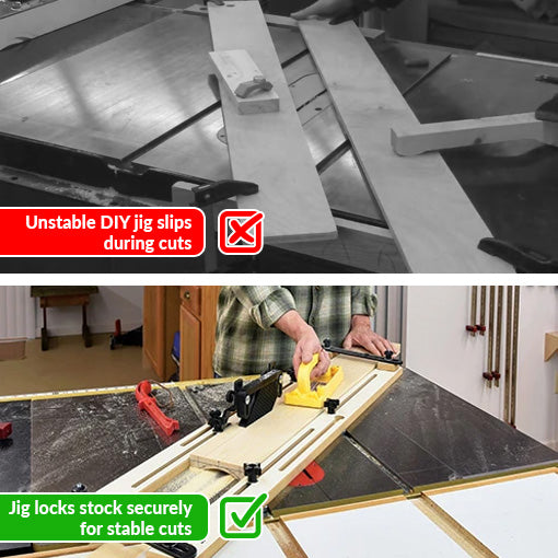 Cove Cutting Table Saw Jig