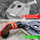 RV Sewage Adapter for Cassettes and Portable Toilets