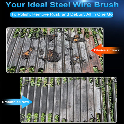 Wire Brush Drill Adapter Set