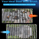 Wire Brush Drill Adapter Set