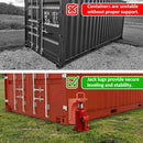 2-Pack Shipping Container Jack Lug with Handle