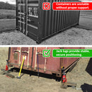 2-Pack Heavy Duty Shipping Container Jack Lug
