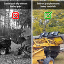 Tractor Bolt-on Bucket Grapple Attachment