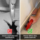 Carpet Trimmer with Heavy-Duty Slotted Blades