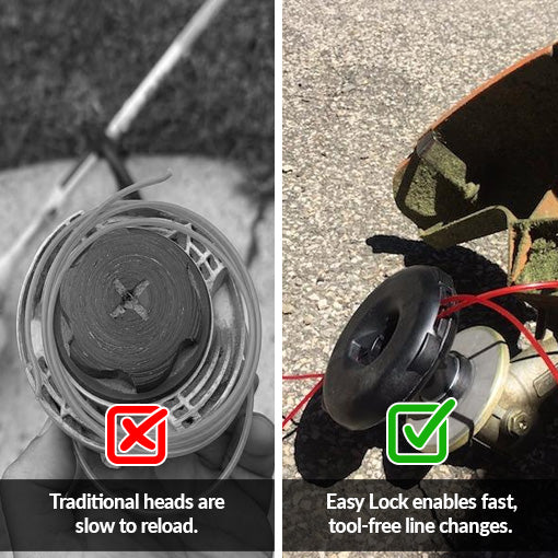 Easy Lock Universal Strimmer Head Replacement