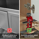 2-in-1 Adjustable Cabinet Door Installation Positioner
