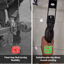 Pintle Hitch Lunette Ring with Swivel Castle Nut