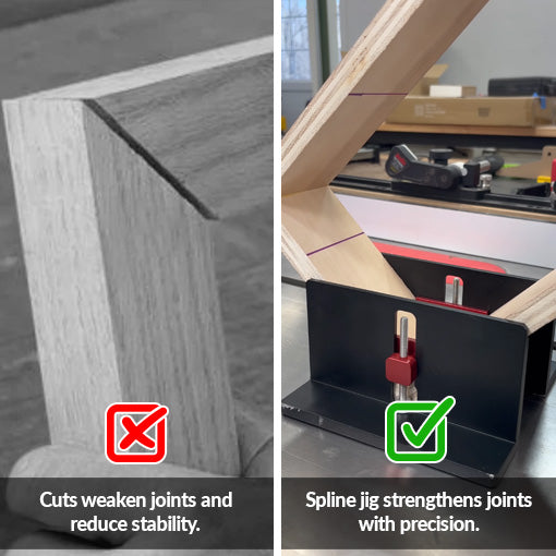 Table Saw Spline Jig