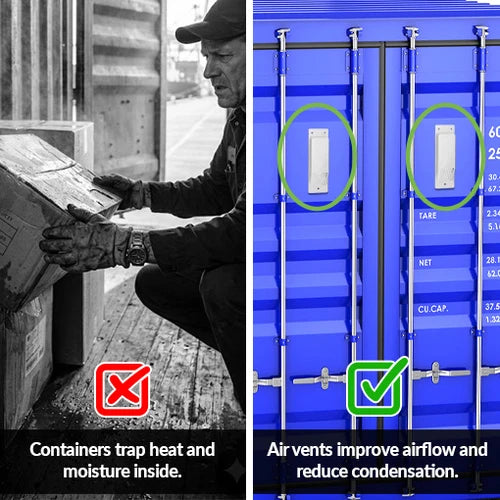 10-Pack Shipping Container Air Vent Kit