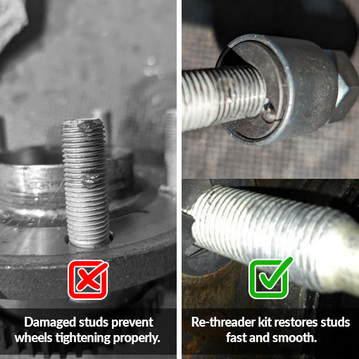 Threader Wheels Wheel Stud Master Re-Threader Kit