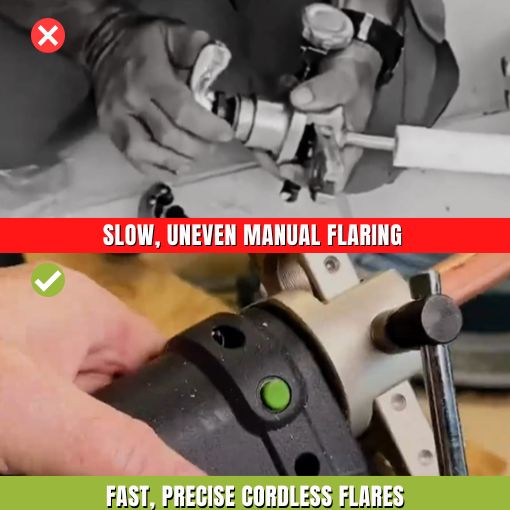 Cordless Electric Flaring Tool Kit