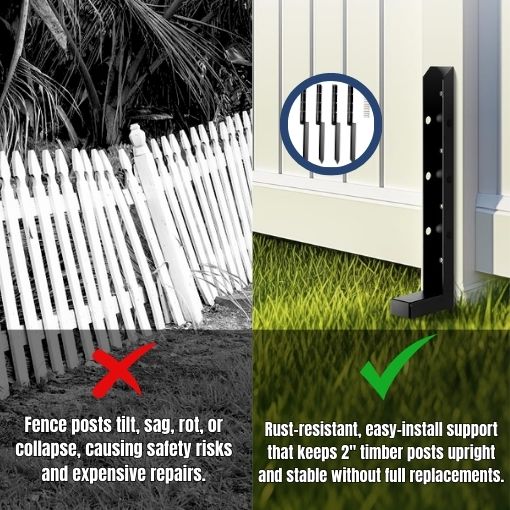 Fence Post Anchor Repair Kit