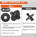 Gooseneck Ball to 5th Wheel Adapter with Lube Plate