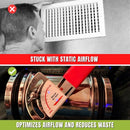 HVAC Duct Manual Volume Backdraft Damper