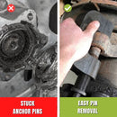 Heavy Duty Semi Truck Brake Anchor Pin Press (Class 6-8)