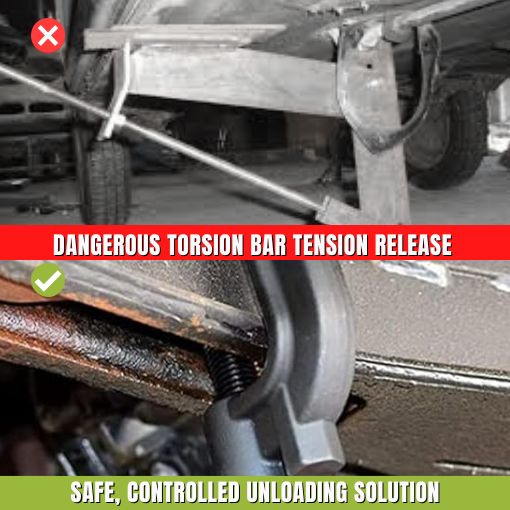 Heavy Duty Torsion Bar Unloading Tool