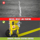 Industrial Two-Wheel Striping Spray Paint Wand