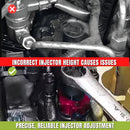 Injector Height Adjustment Gauge Tool for CAT