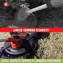 Lawn Mower Removable Deck for String Trimmer