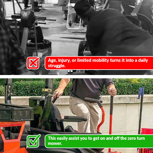 Lawn Mower Grab Assist Handle