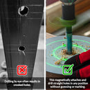 Magnetic Drill Straight Hole Guide Attachment