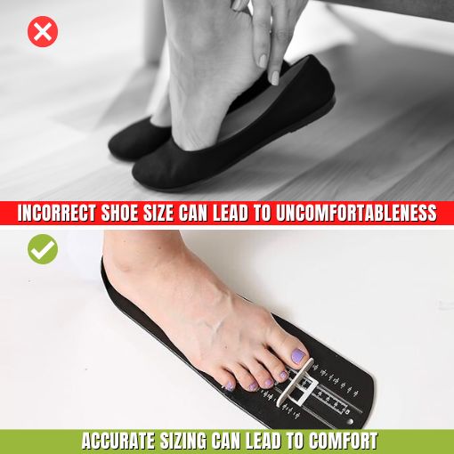 Portable US Standard Foot Measurement Device