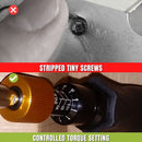 Precision Torque Limiting Screwdriver Tool for Micro Fasteners