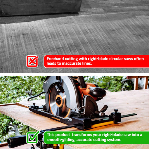 Sidewinder Circular Saw Cutting Guide