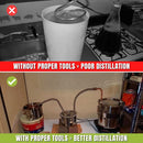 Multipurpose Stainless Steel Distillation