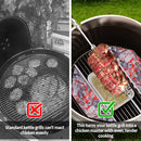 Stainless Steel Rotisserie Ring Kit