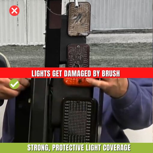 Tractor Brush Light Guards