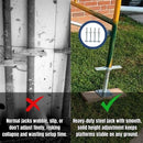 Scaffold Adjustable Leveling Solid Screw Jacks