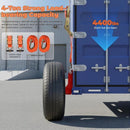 2-Pack Shipping Container 6-Lug Wheels Kit