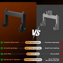 3-Point Quick Hitch with 2" Receiver & Extra Versatile Adapter
