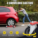 6000-Lbs Easy Car Wheel Dolly Jack Set