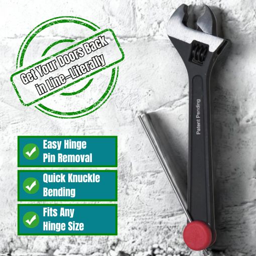 Adjustable Door Hinge Knuckle Bender