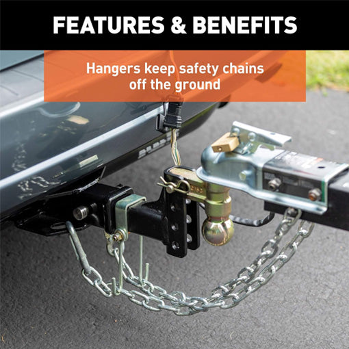 Trailer Safety Chain Holder Bracket